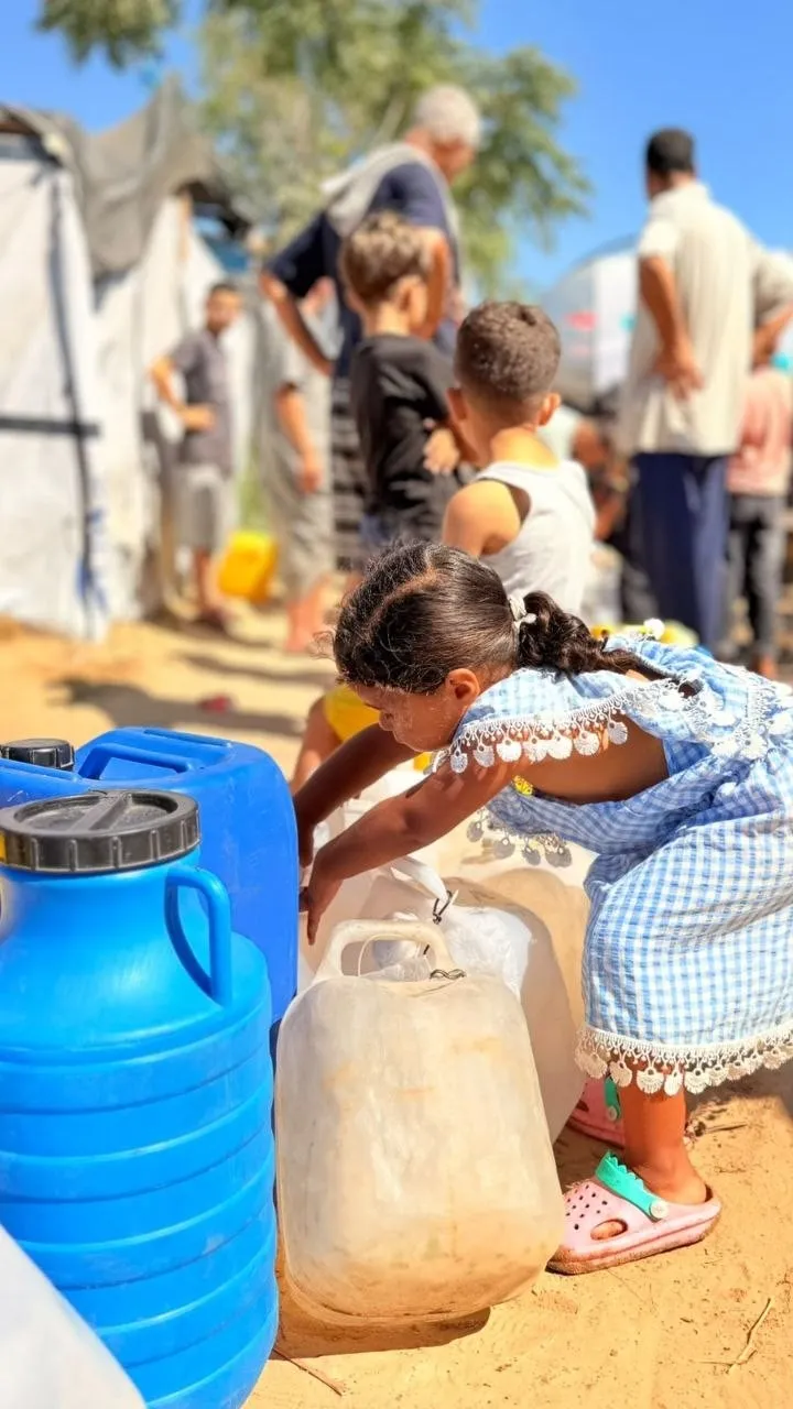 سقيا الماء في المخيمات